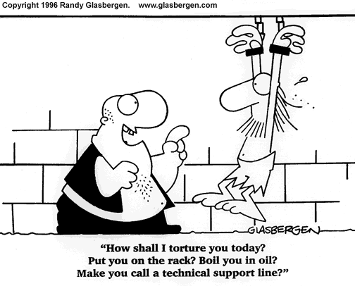 "How shall I torture you today..." by Randy Glasbergen